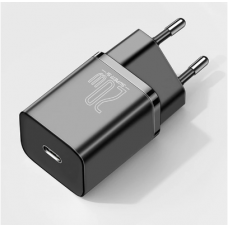 CARGADOR BASEUS SUPER SI QUICK CHARGER  1C 20W USB-C  BLANCO