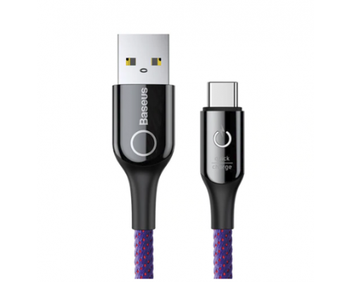 CABLE USB A TIPO C BASEUS 1M PURPURA-8 CABLE USB A TIPO C BASEUS 1M PURPURA