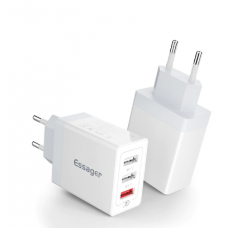 Cargador Multiple Essager Qualcomm Quick Charge 3.0