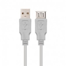 CABLE USB 2.0 TIPO A/M-A/H 3.0 M NANOCABLE 10.01.0204