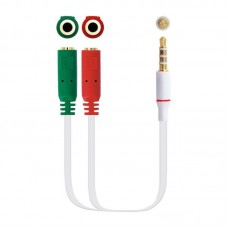 Nanocable - Cable Adapaptador Jack 3.5 Macho 4 Pines a