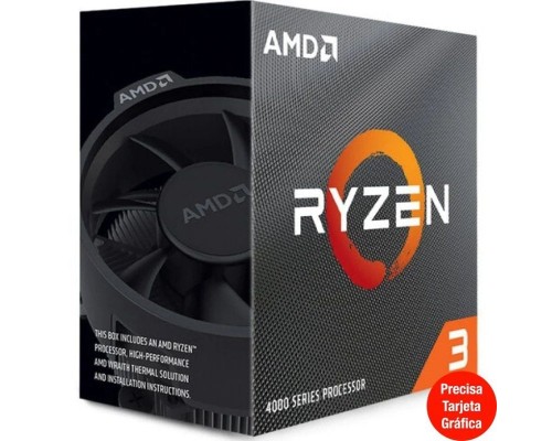 AMD-RYZEN 3 4100 3 8GHZ-DU12 AMD-RYZEN 3 4100 3 8GHZ
