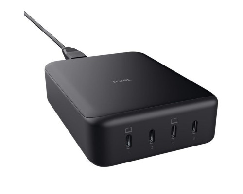CARGADOR TRUSTGA MAXO 240W 4 USB C-DU30 CARGADOR TRUSTGA MAXO 240W 4 USB C
