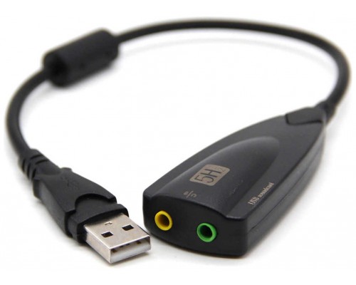 Adaptador Externo Tarjeta Sonido USB 5HV2 (Espera 2 dias)-SX5 Adaptador Externo Tarjeta Sonido USB 5HV2 (Espera 2 dias)