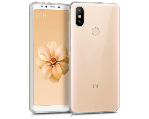Funda Silicona Xiaomi Mi A2 / Mi 6X (Transparente)-CS4 Funda Silicona Xiaomi Mi A2 / Mi 6X (Transparente)