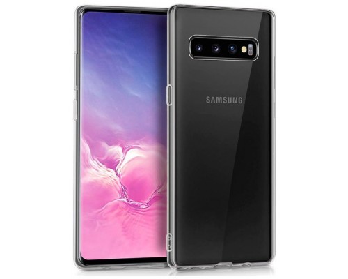 Funda Silicona Samsung G973 Galaxy S10 (Transparente)-CS4 Funda Silicona Samsung G973 Galaxy S10 (Transparente)