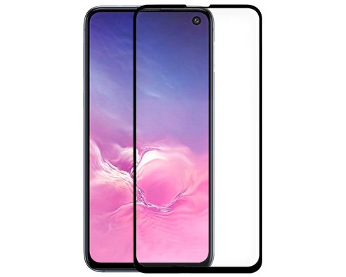 Protector Pantalla Cristal Templado Samsung G970 Galaxy S10e (FULL 3D Negro)-CS4 Protector Pantalla Cristal Templado Samsung G970 Galaxy S10e (FULL 3D Negro)
