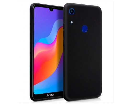 Funda Silicona Huawei Y6 (2019) / Honor 8A (Negro)-CS4 Funda Silicona Huawei Y6 (2019) / Honor 8A (Negro)