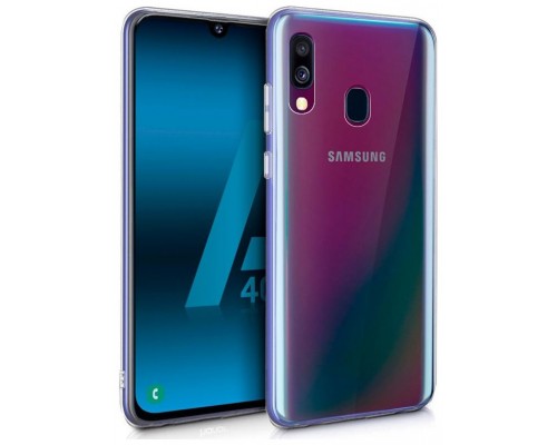 Funda Silicona Samsung A405 Galaxy A40 (Transparente)-CS4 Funda Silicona Samsung A405 Galaxy A40 (Transparente)