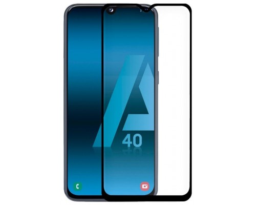Protector Pantalla Cristal Templado Samsung A405 Galaxy A40 (FULL 3D Negro)-CS4 Protector Pantalla Cristal Templado Samsung A405 Galaxy A40 (FULL 3D Negro)