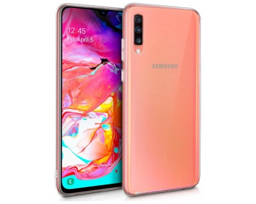 Funda Silicona Samsung A705 Galaxy A70 (Transparente)-CS4 Funda Silicona Samsung A705 Galaxy A70 (Transparente)