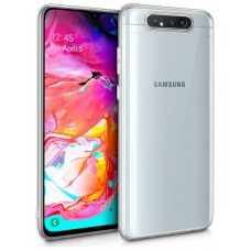 Funda Silicona Samsung A805 Galaxy A80 (Transparente)