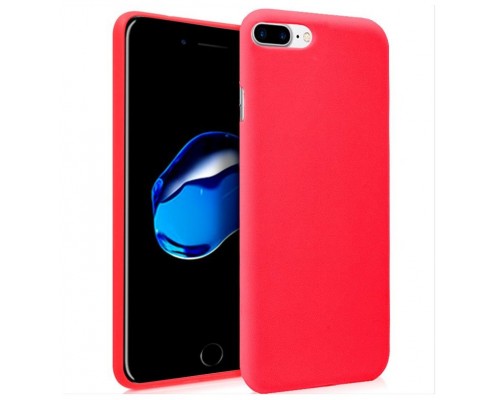 Funda Silicona iPhone 7 Plus / iPhone 8 Plus (Rojo)-CS4 Funda Silicona iPhone 7 Plus / iPhone 8 Plus (Rojo)