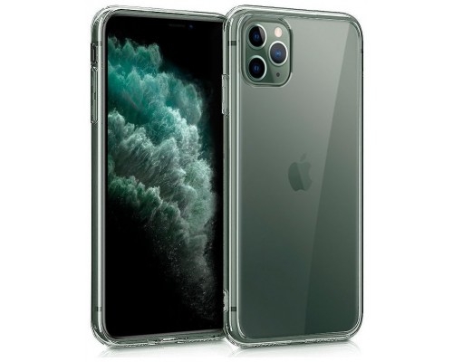 Funda COOL Silicona para iPhone 11 Pro Max (Transparente)-CS4 Funda COOL Silicona para iPhone 11 Pro Max (Transparente)