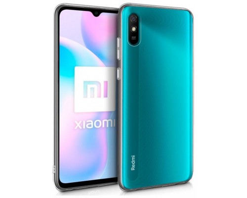Funda COOL Silicona para Xiaomi Redmi 9A / 9AT (Transparente)-CS4 Funda COOL Silicona para Xiaomi Redmi 9A / 9AT (Transparente)
