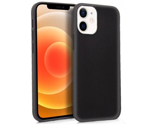 Funda COOL Silicona para iPhone 12 mini (Negro)-CS4 Funda COOL Silicona para iPhone 12 mini (Negro)