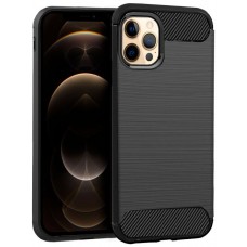 Carcasa COOL para iPhone 12 Pro Max Carb&oacute;n Negro