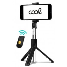 Soporte Tr&iacute;pode Extensible Universal COOL + Mando Selfie Bluetooth