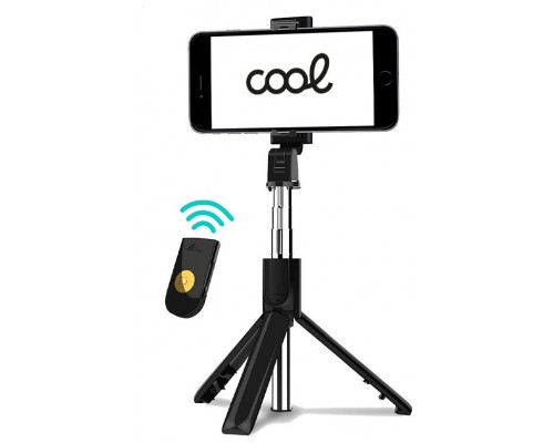 Soporte Tr&iacute;pode Extensible Universal COOL + Mando Selfie Bluetooth