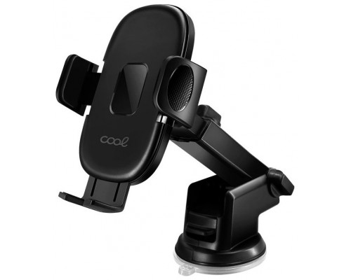 Soporte Universal M&oacute;vil para Coche Ventosa One Click COOL Negro
