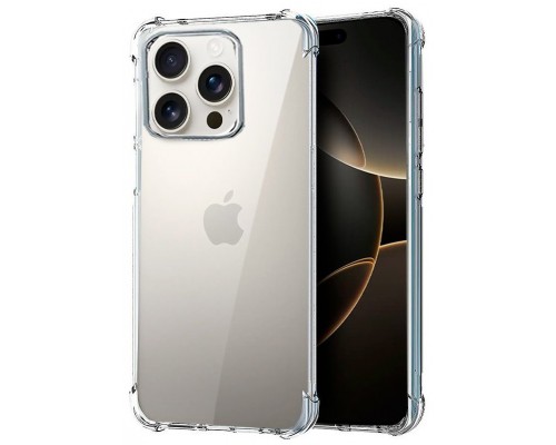 Carcasa COOL para iPhone 16 Pro AntiShock Transparente