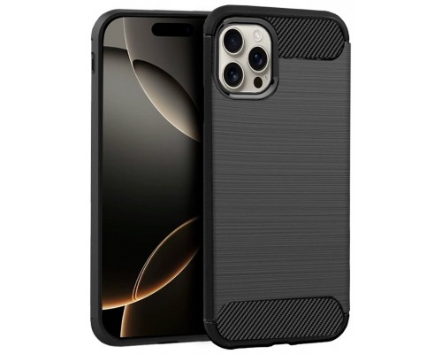 Carcasa COOL para iPhone 16 Pro Carb&oacute;n Negro