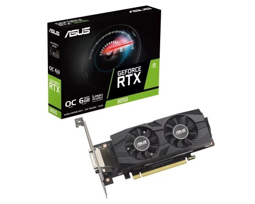 TARJETA GRAFICA ASUS RTX3050 LP BRK OC 6G-DU32 TARJETA GRAFICA ASUS RTX3050 LP BRK OC 6G