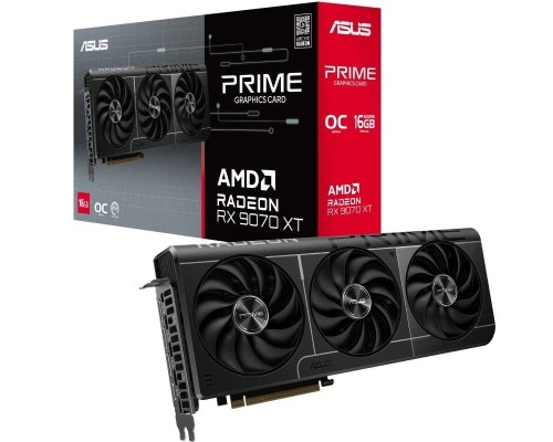 TARJETA GRAFICA ASUS PRIME RX9070XT OC 16G-DU103 TARJETA GRAFICA ASUS PRIME RX9070XT OC 16G