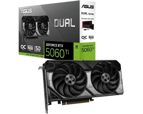 TARJETA GRAFICA ASUS RTX5060TI D OC 16G-DU83 TARJETA GRAFICA ASUS RTX5060TI D OC 16G