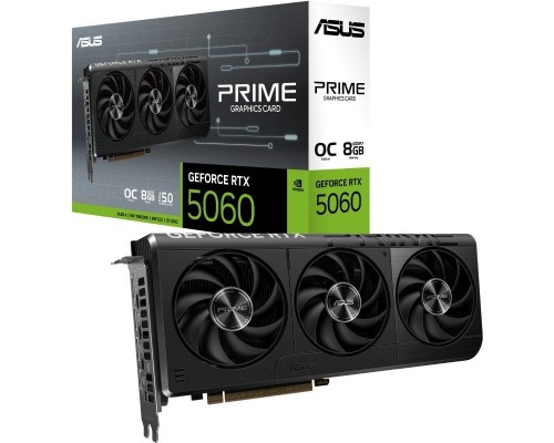 TARJETA GRAFICA ASUS PRIME RTX5060 OC 8G-DU52 TARJETA GRAFICA ASUS PRIME RTX5060 OC 8G