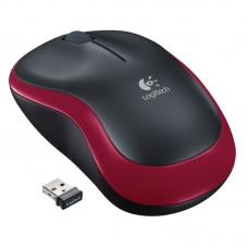 RATON LOGITECH M185 ROJO