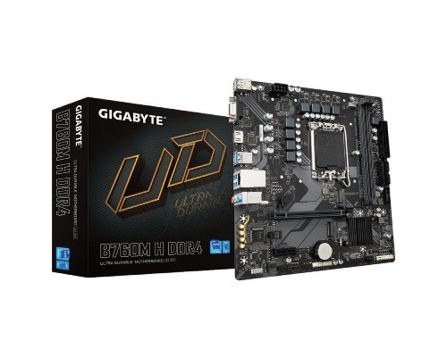 PLACA BASE GIGABYTE B760M H DDR4-DU15 PLACA BASE GIGABYTE B760M H DDR4