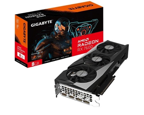 TARJETA GRAFICA GIGABYTE RAD RX7600 G OC 8G