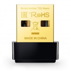 ADAPTADOR RED TP-LINK ARCHER T2U NANO USB2.0 WIFI.N/AC (Espera 4 dias)