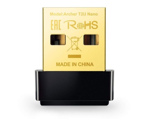 ADAPTADOR RED TP-LINK ARCHER T2U NANO USB2.0 WIFI.N/AC (Espera 4 dias)
