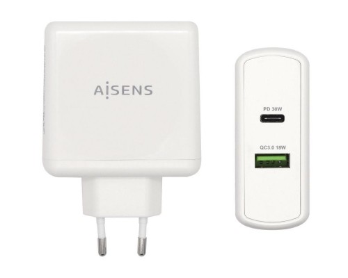 CARGADOR AISENS ASCH-2PD30QC-W-DU3 CARGADOR AISENS ASCH-2PD30QC-W