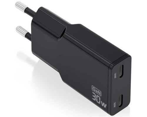 CARGADOR AISENS ASCH-30W2P049-BK-DU2 CARGADOR AISENS ASCH-30W2P049-BK