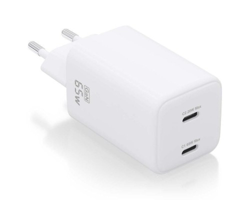 CARGADOR AISENS ASCH-65W2P039-W-DU3 CARGADOR AISENS ASCH-65W2P039-W