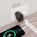 CARGADOR AISENS ASCH-65W3P027-BK