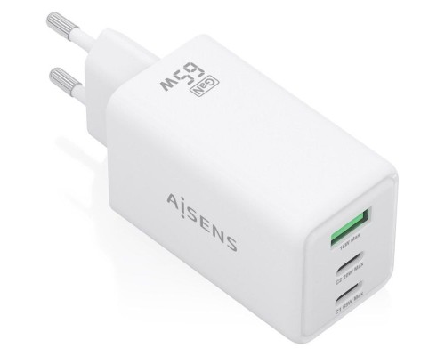 CARGADOR AISENS ASCH-65W3P072-W-DU3 CARGADOR AISENS ASCH-65W3P072-W