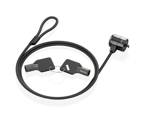 CABLE AISENS SEG ASLK-D40K04-BK