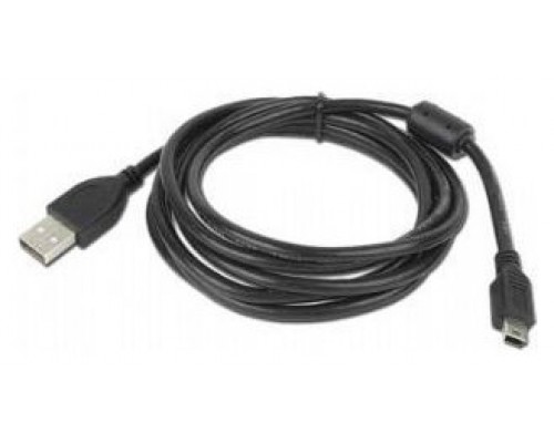 Gembird 1.8m USB 2.0 A/mini-USB 1.8m USB A Mini-USB B Macho Macho Negro cable USB