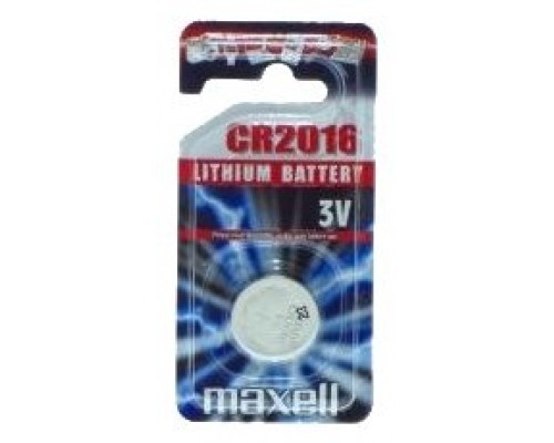 Maxell Pilas Litio Boton CR2016 Blister 1-SX1 Maxell Pilas Litio Boton CR2016 Blister 1