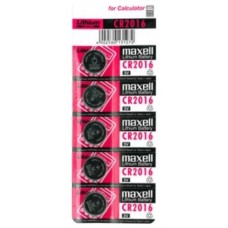 PILA MAXELL CR2016 3V LITHIUM BATTERY 5 UNI. (Espera 4 dias)