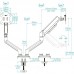 SOPORTE TOOQ DB1434TNR-W-DU7 SOPORTE TOOQ DB1434TNR-W