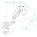 SOPORTE TOOQ LP1334TNR-B-DU3 SOPORTE TOOQ LP1334TNR-B