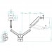 SOPORTE TOOQ LP1434TNR-B-DU6 SOPORTE TOOQ LP1434TNR-B