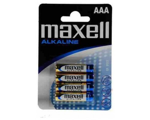 PILA MAXELL LR03 AAA MN2400 ALKALINE 4UNIDADE-SX1 PILA MAXELL LR03 AAA MN2400 ALKALINE 4UNIDADE