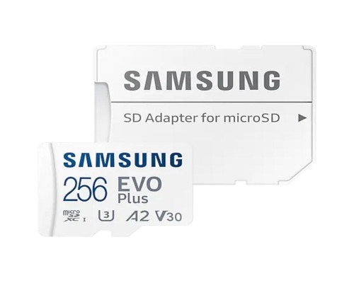 MEMORIA SD MICRO 256GB SAMSUNG SDXC EVO PLUS CLASE 10