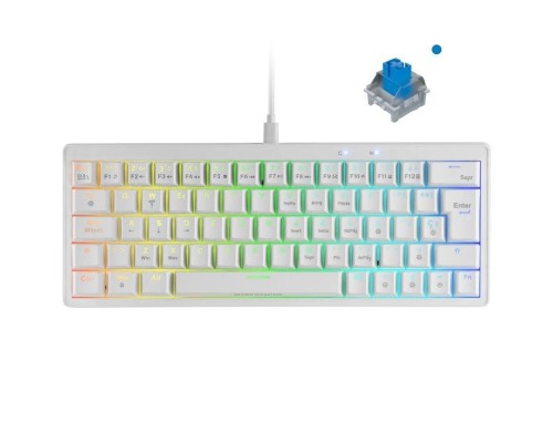 TECLADO TACENS MKMINIPROWBES WH